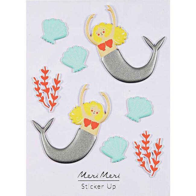 Mermaid Puffy Stickers - Paper Goods - 1