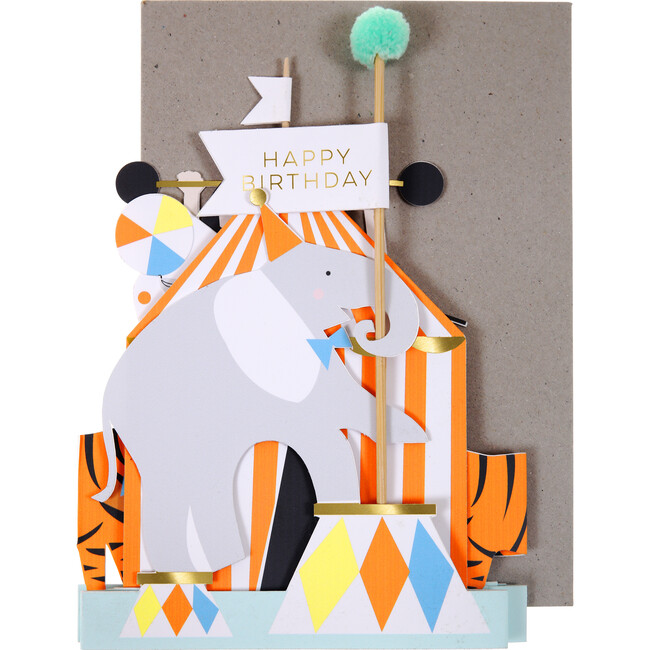 Circus Concertina Card - Paper Goods - 1