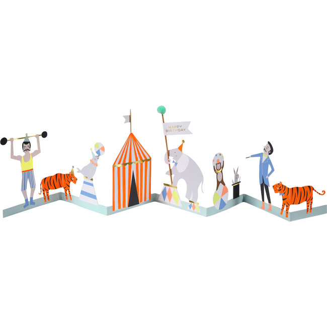 Circus Concertina Card - Paper Goods - 2