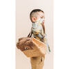 Mini Convertible Kid's Briefcase, Cognac - Backpacks - 6