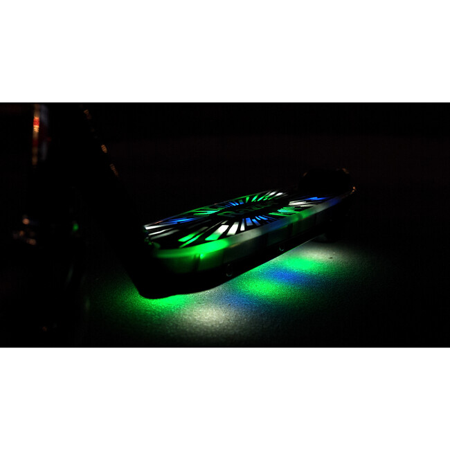 Tekno Glow Scooter, Black - Scooters - 5
