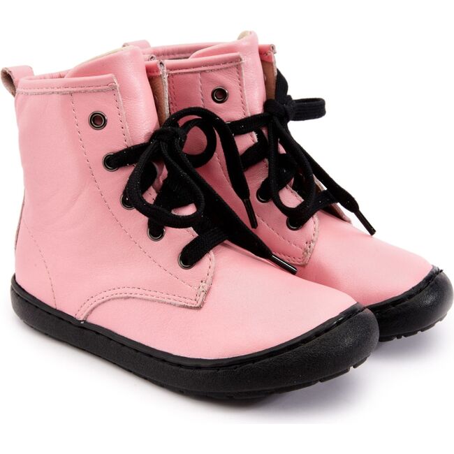 Swagger High Top Shoes, Pearlised Pink - Boots - 2