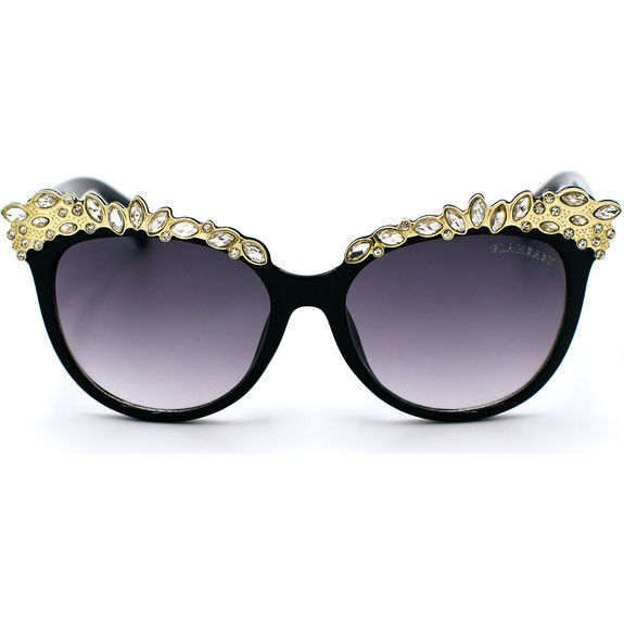 Valentina Frame Sunglasses, Black