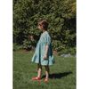 Clementine Puff Sleeve Dress, Green Gingham - Dresses - 3
