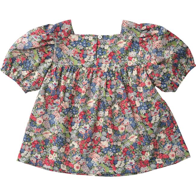 Anais Square Neck Blouse, Thorpe Red - Blouses - 2