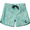 Seaesta Surf x Peanuts® Joe Cool Boardshorts, Sea Glass - Swim Trunks - 1 - thumbnail