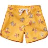 Peanuts® Snoopy Shade Boardshorts, Mustard - Swim Trunks - 1 - thumbnail