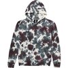 Sea Abyss Black & White Tie Dye Hoodie - Sweatshirts - 1 - thumbnail