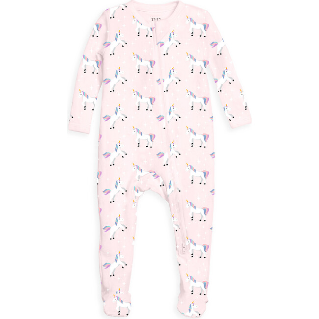 The Zippered Footed Pajama, Unicorns