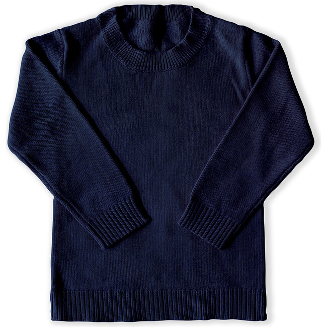 The Cotton Cashmere Sweater, Navy
