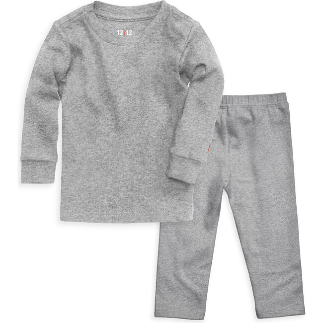 The Matching Jersey Set, Heather Grey