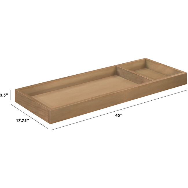 Universal Wide Removable Changing Tray, Hazelnut - Changing Tables - 3