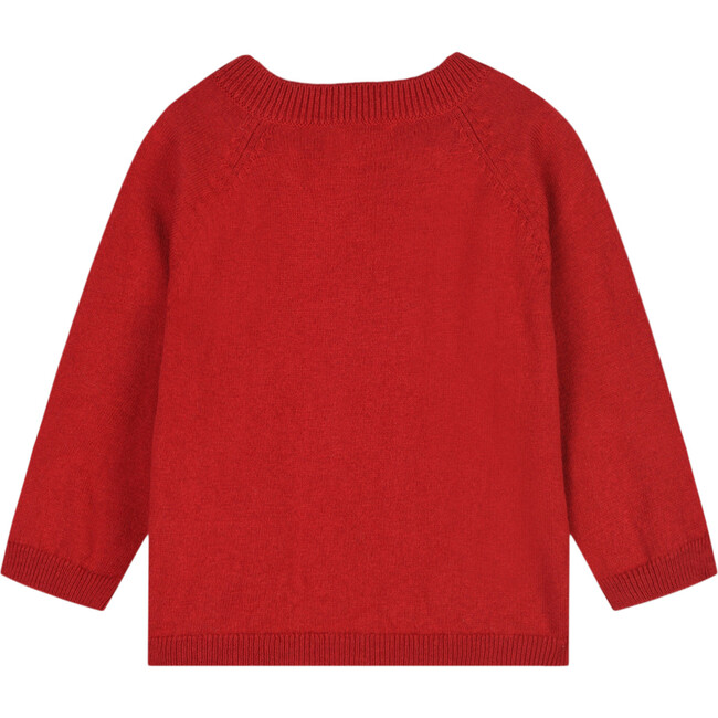 Sweater Intersia Noel G, Red