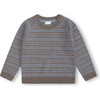 Timo Oeko-Tex Sweater, Brown Melange - Sweaters - 3
