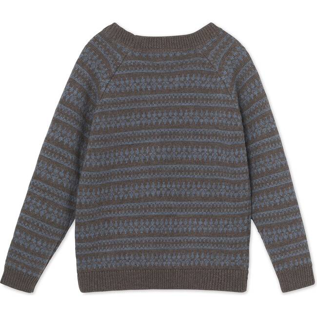 Timo Oeko-Tex Sweater, Brown Melange - Sweaters - 6