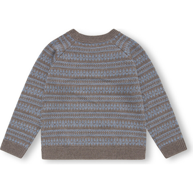 Timo Oeko-Tex Sweater, Brown Melange - Sweaters - 7