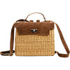 Mini Convertible Kid's Briefcase, Cognac - Backpacks - 1 - thumbnail