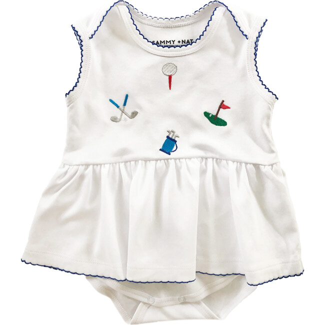 The Riley Ballerina Romper, Golf - Rompers - 1