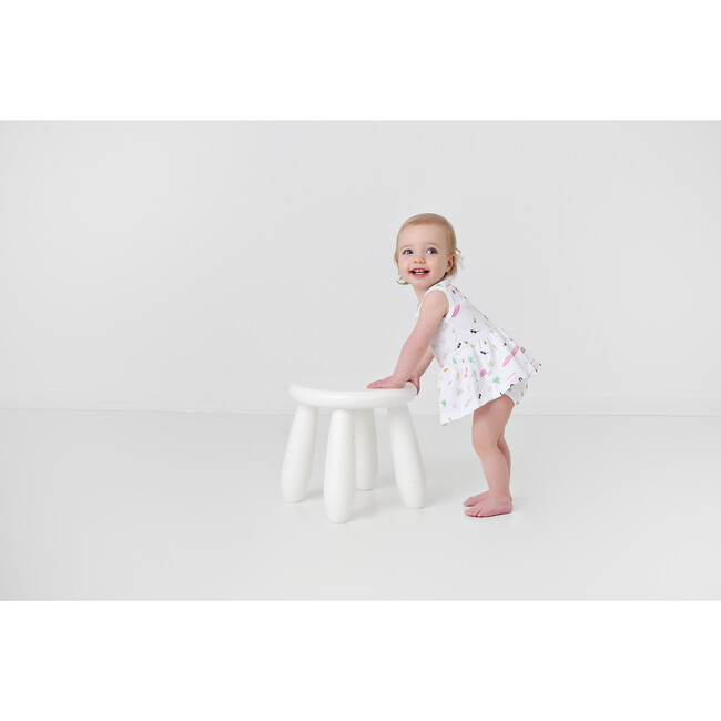Riley Ballerina Romper, Pink Surf - Rompers - 2