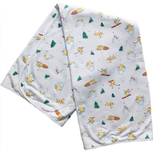 *Exclusive* Blanket, Winter Dog - Blankets - 1