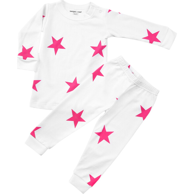 Bold Star Pajamas, Pink