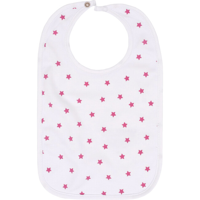 Mini Pink Star Bib - Bibs - 1