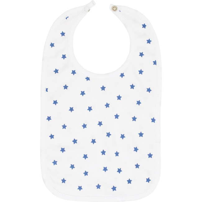 Mini Star Bib, Blue - Bibs - 1