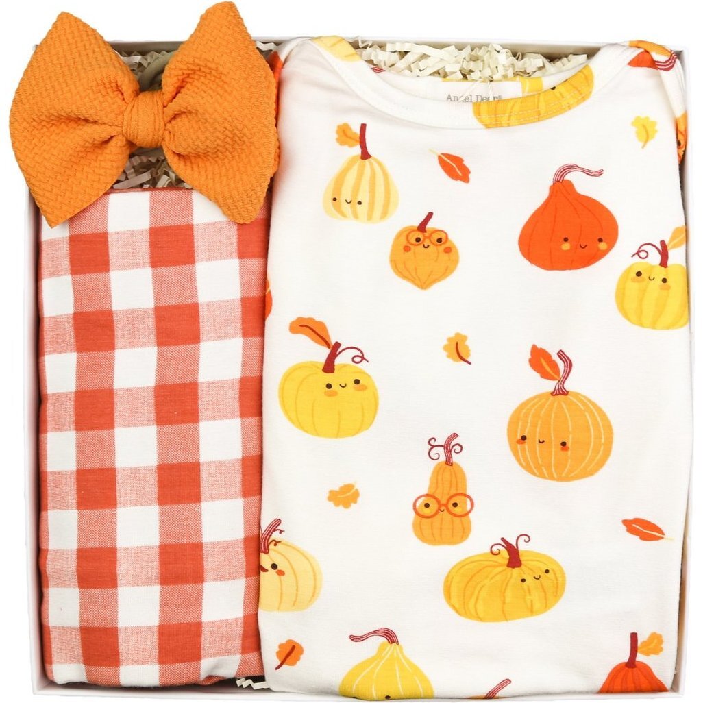 2PK PUMPKIN PATCH BABY GIRL NAPPY COVERS PANTS SIZE 0000 NEWBORN *NEW *GIFT 