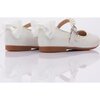 Glitter Bow Flats, Pearl - Mary Janes - 2