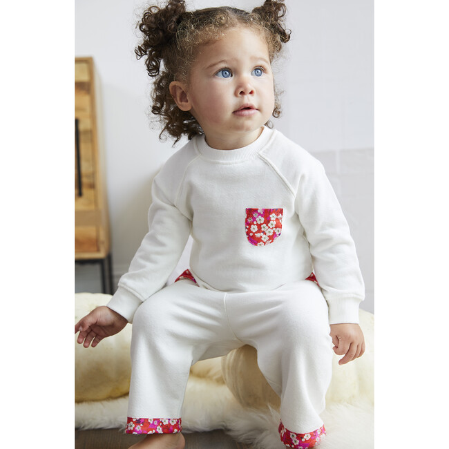 Organic Liberty London Trim Set, Red - Mixed Apparel Set - 3