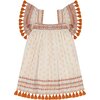 Serena Tassel Dress, Copper Dobby - Dresses - 1 - thumbnail