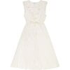 Women's Giselle Maxi Dress, White Eyelet - Dresses - 1 - thumbnail