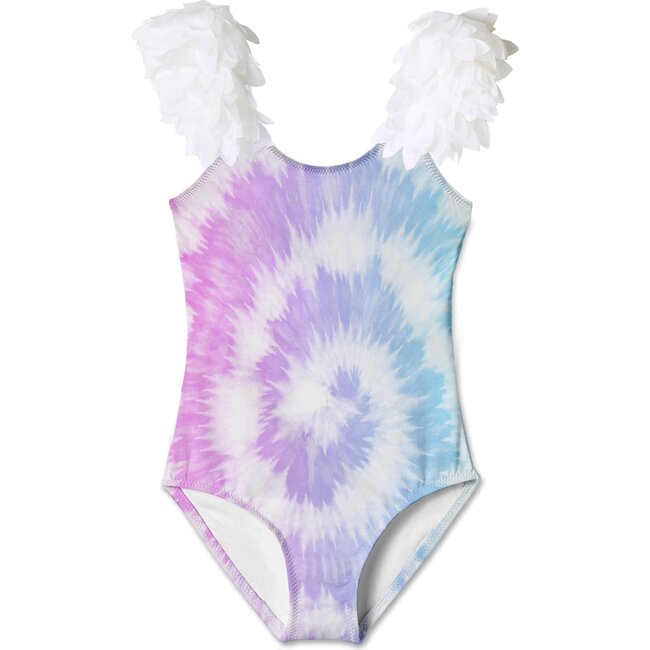 Wheel Tie Dye Swimsuit With Petals - Stella Cove Swim | Maisonette