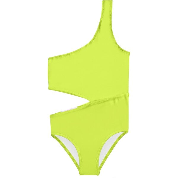 Neon Yellow Side Cut Swimsuit - Stella Cove Swim | Maisonette