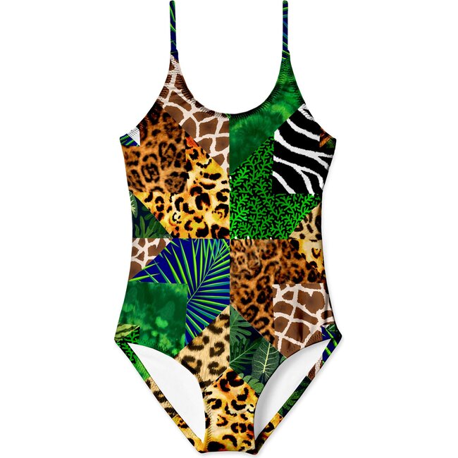 Jungle Patch Swimsuit - One Pieces - 1