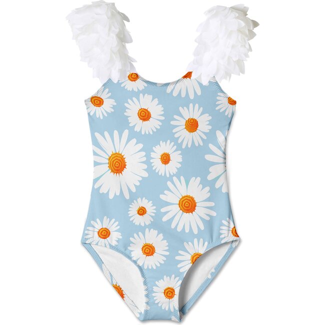 Daisy White Petal Swimsuit