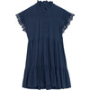 Women's Gemma Dress, Marine - Dresses - 1 - thumbnail