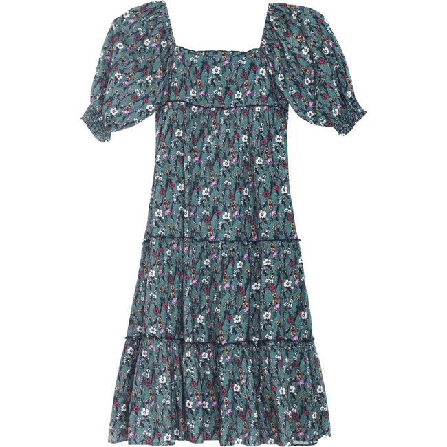 Women's Kaitlyn Dress, Floral Ribbon Print - Dresses - 1