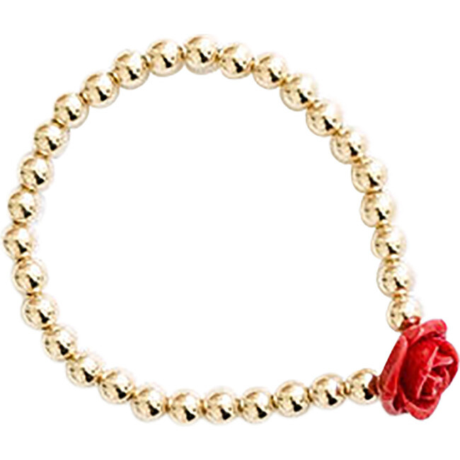 More Roses Fewer Thorns Bracelet, Red - Bracelets - 1