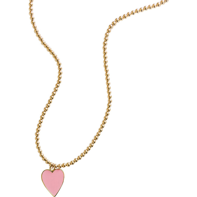 I Love you My Sweetheart Necklace, Pink