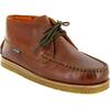 Pull Up Leather Moccasin Boots, Brandy - Boots - 2