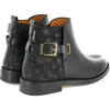 Smooth Leather Boots, Black - Boots - 4