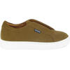 Nubuck Leather Sneaker, Camel - Sneakers - 1 - thumbnail