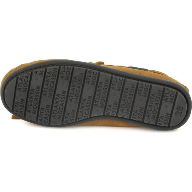 Suede Leather Laces Moccasins, Cuoio - Slip Ons - 5