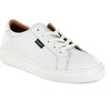 Smooth Leather Sneaker, White - Sneakers - 2