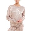 Women's Chloe PJ Set-Nude Stars - Pajamas - 2