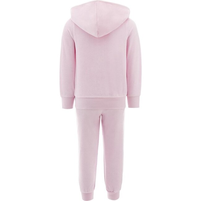 3 Piece Teddy Graphic Tracksuit, Pink