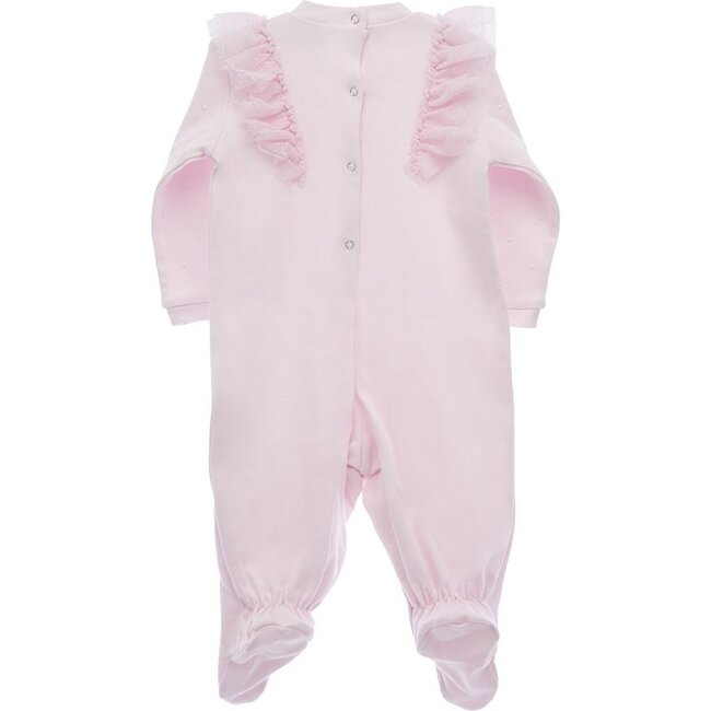 Ruffle Bodysuit, Pink