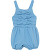 Tie Front Romper Blue - Rompers - 1 - thumbnail