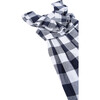 Ruffled Gingham Jumpsuit, Navy - Rompers - 3